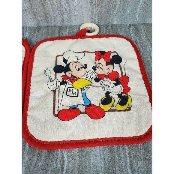 Minnie Mouse Disney Oven Mitt late 1980's - Picture 3 of 6